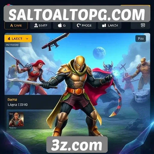 Análise das principais categorias de jogos do SALTOALTOPG